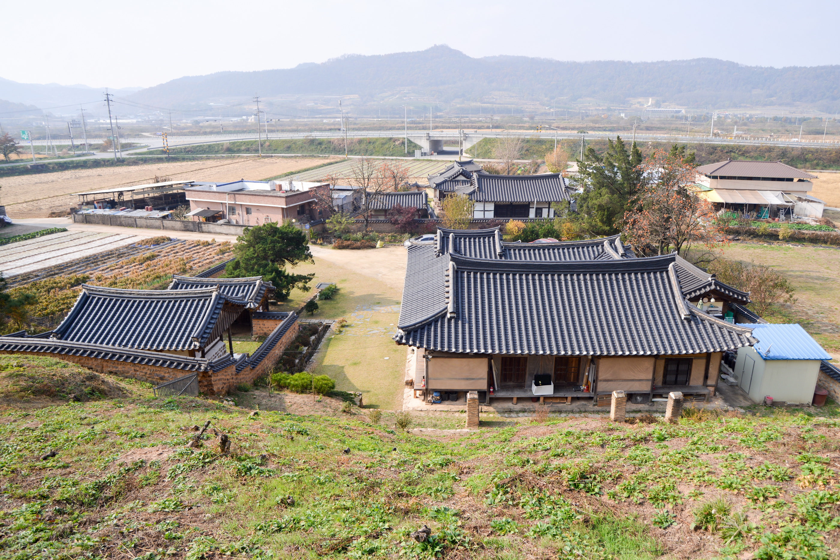 종택 원경