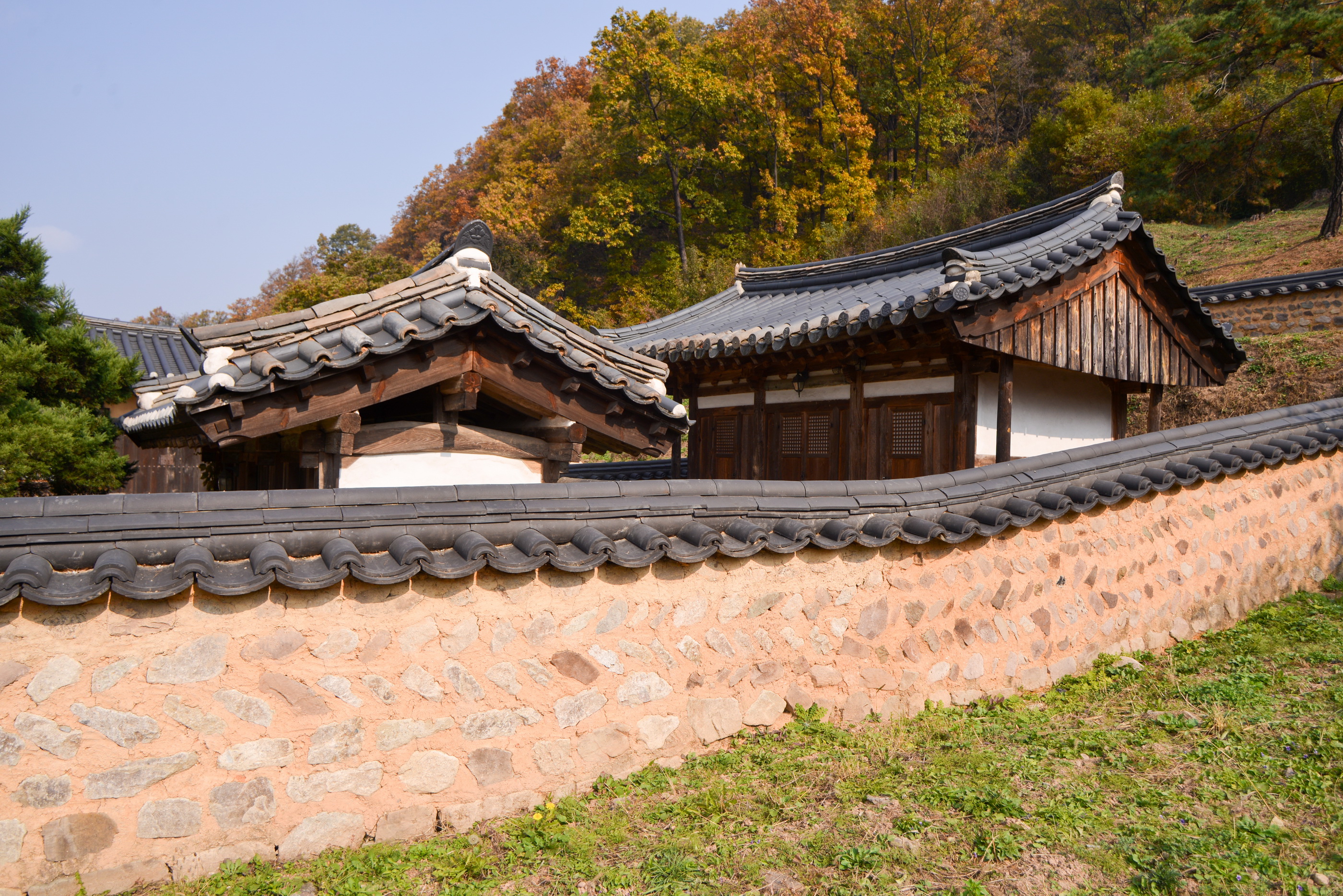 종택 원경