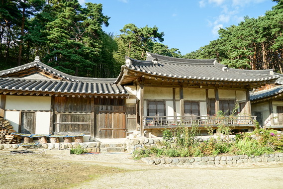 해월종택 정면