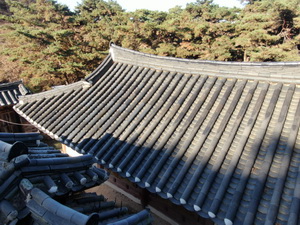 귀암정사 지붕