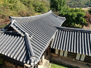 대산루 지붕