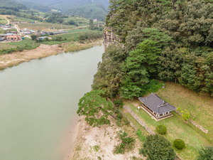 고산정 전경