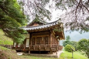 고산정 왼쪽 측면