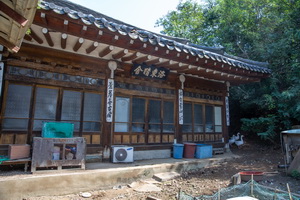 낙동정사 측면 전경
