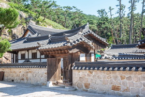 표암재 담장 문