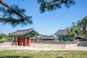 조동문 측면 전경