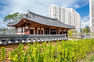 박상진 의사 생가 옆 전각채 1 측면 전경