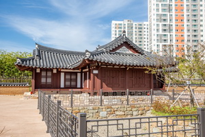 박상진 의사 생가 옆 전각채 3 측면 전경