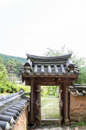 옥류암 대문