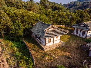 용계서원 측면 후경