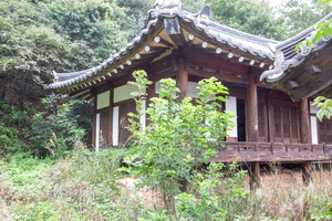 일원재 측면 전경