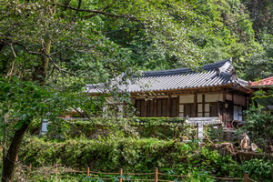 청량정사 전경