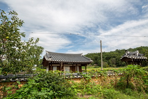 죽곡사 측면 전경