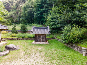 만귀정 부속건물 전경 풍경