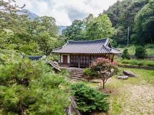 만귀정 측면 전경 풍경