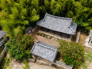 덕봉서원 전경 측면 풍경