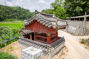 운계서원 효자각 측면 후경