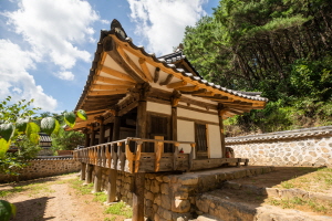 삼휴정 측면 전경