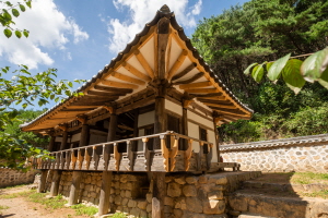 삼휴정 측면 전경