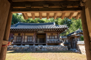 옥계서원 정면 전경